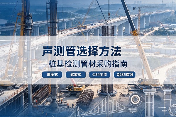 友好声测管选型标准