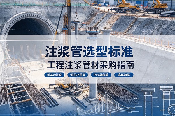 友好注浆管选型标准